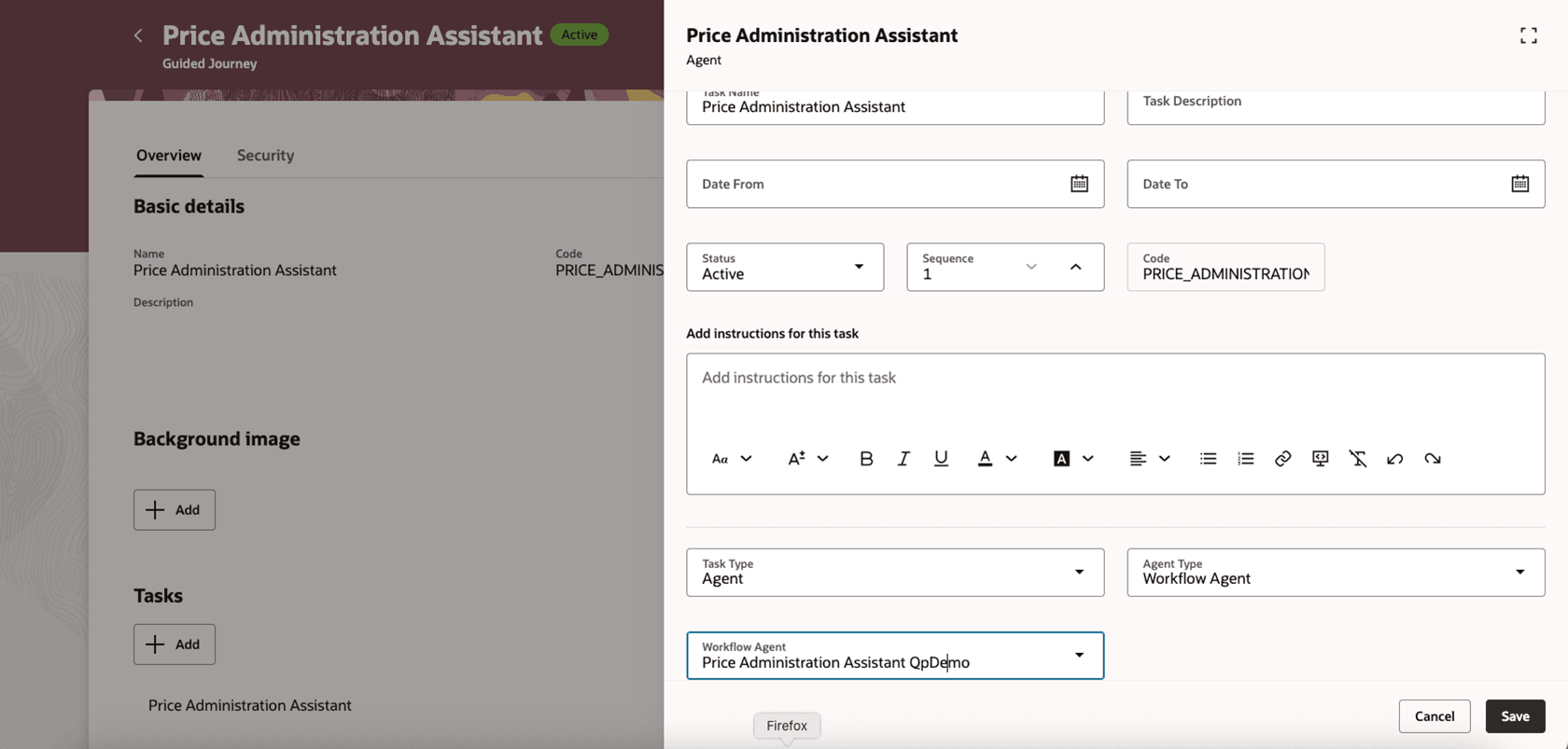 Price Administration Assistant