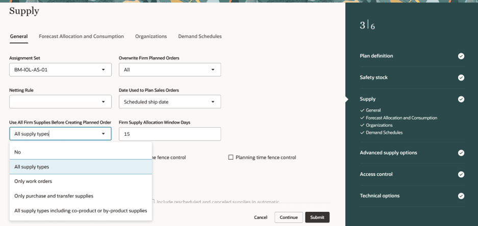 New Plan Options