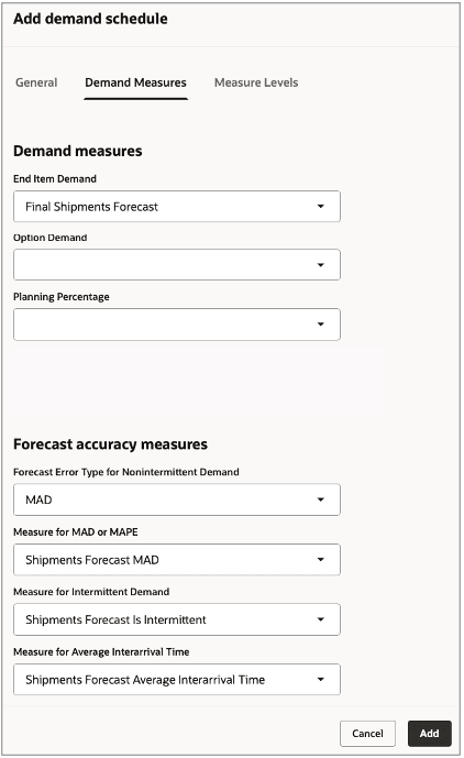 Demand Measures