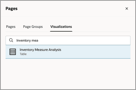 Visualizations Tab