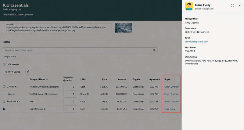 Buyer Contextual Information