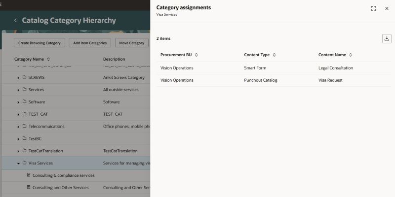 Review Category Assignmets