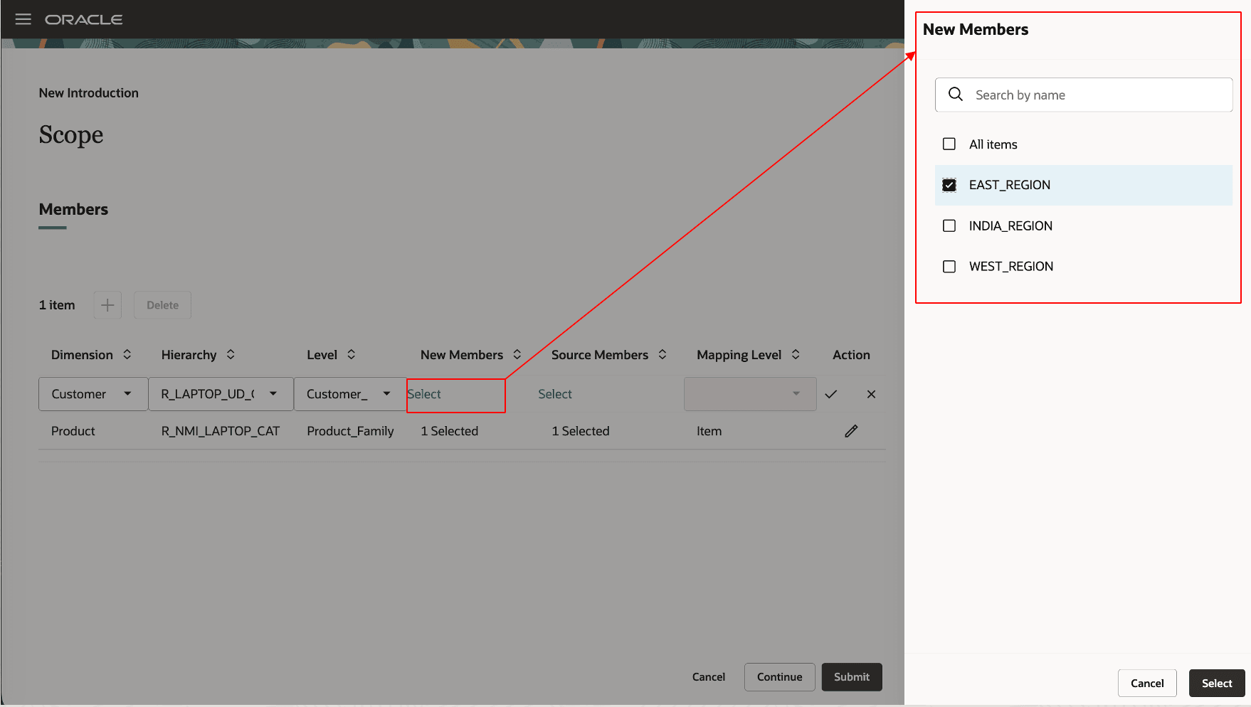New members for introduction filter