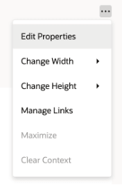 Edit Properties action