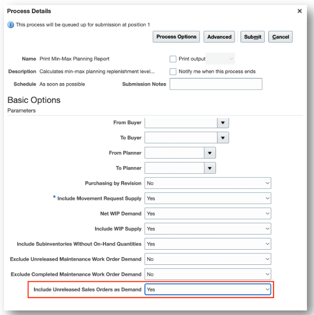 Include Unreleased Sales Orders as Demand