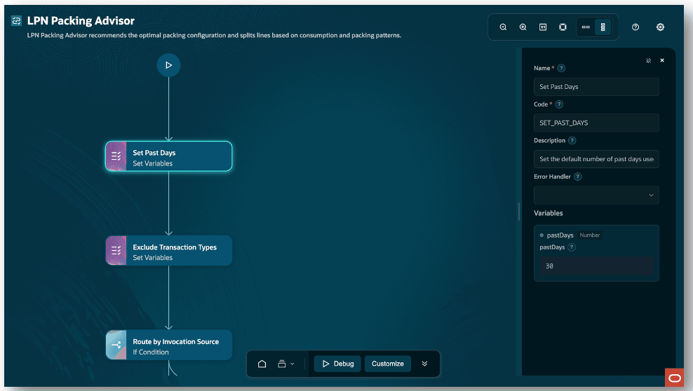 Configure variables