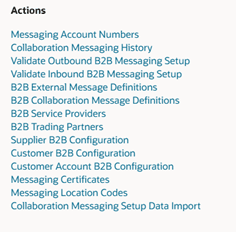 Landing page actions