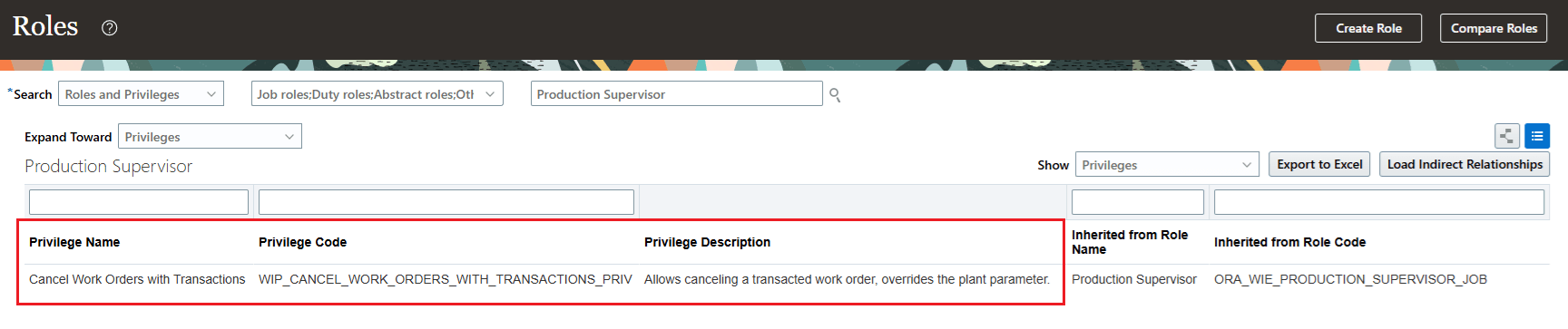 New Privilege