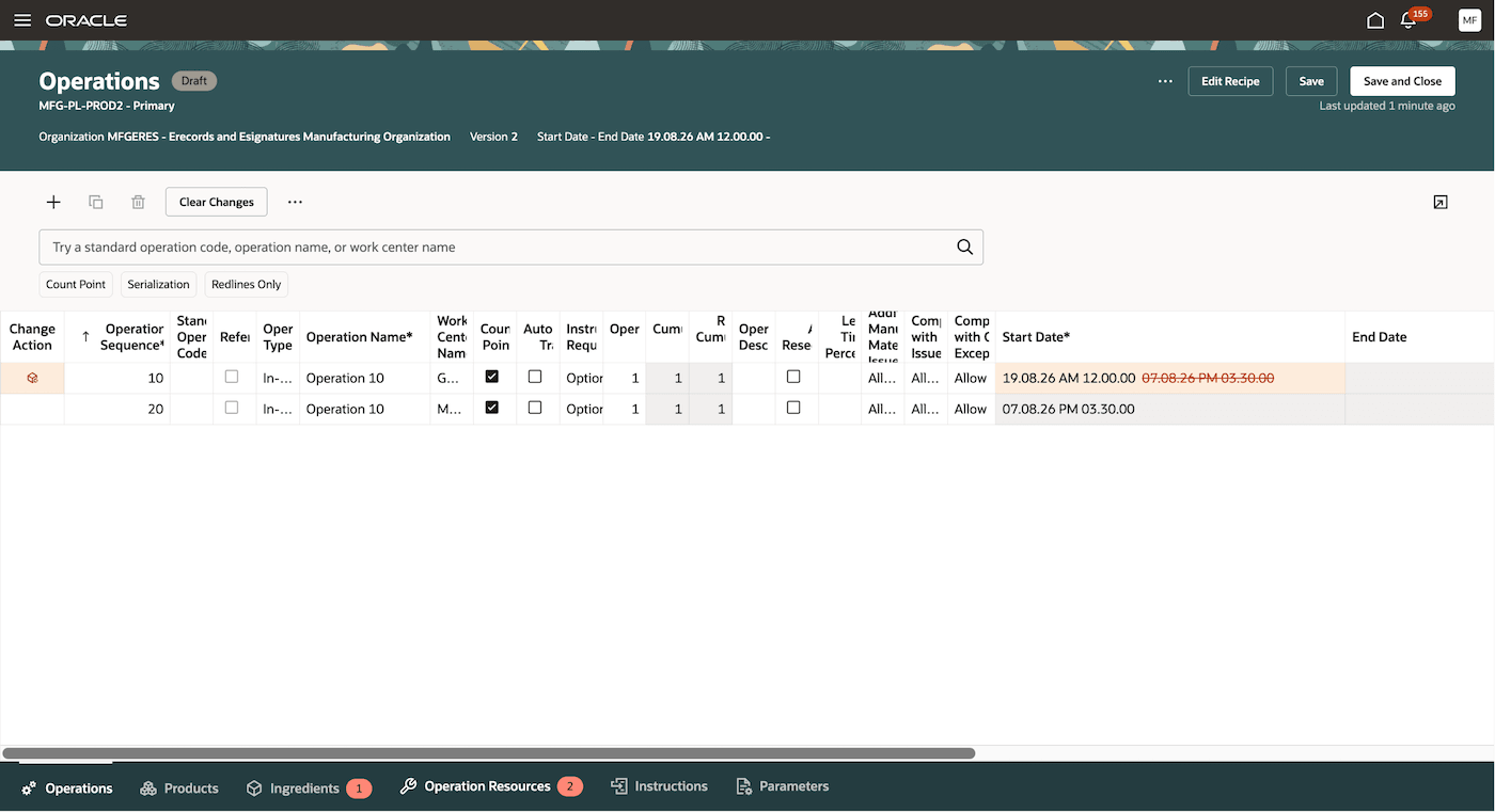 Automatically Copied Operations