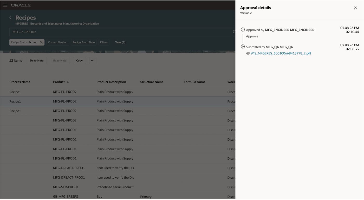 Approval Details