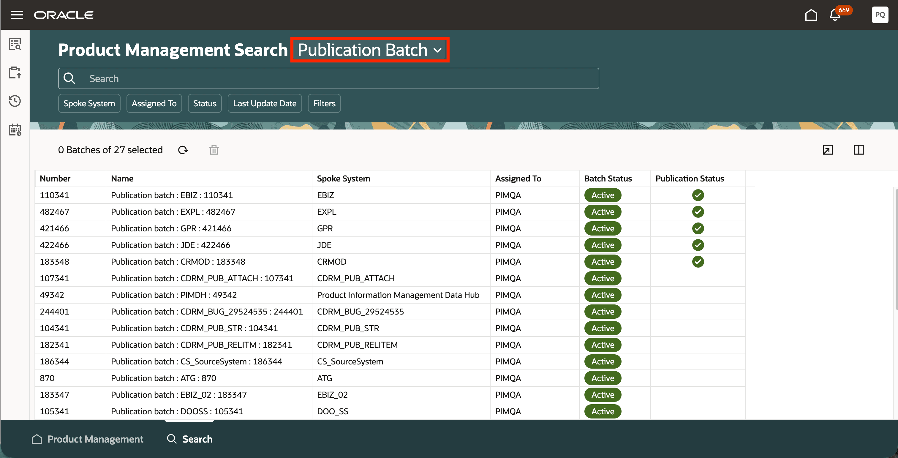 Product Management publication batch