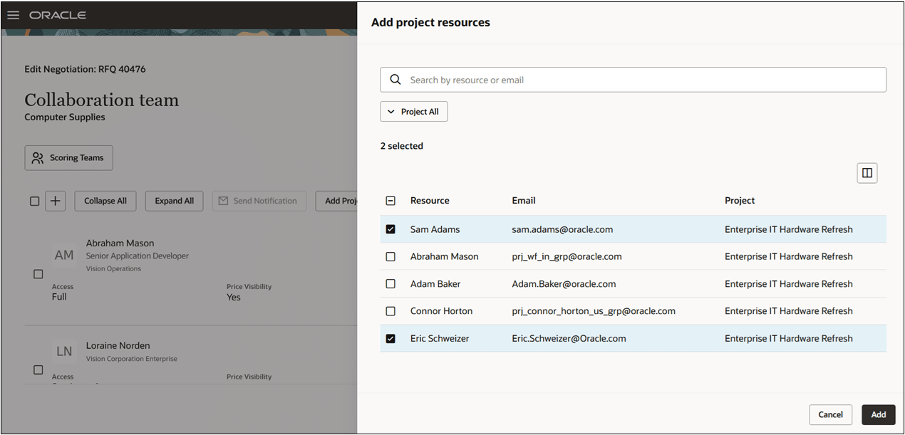 Add project resources