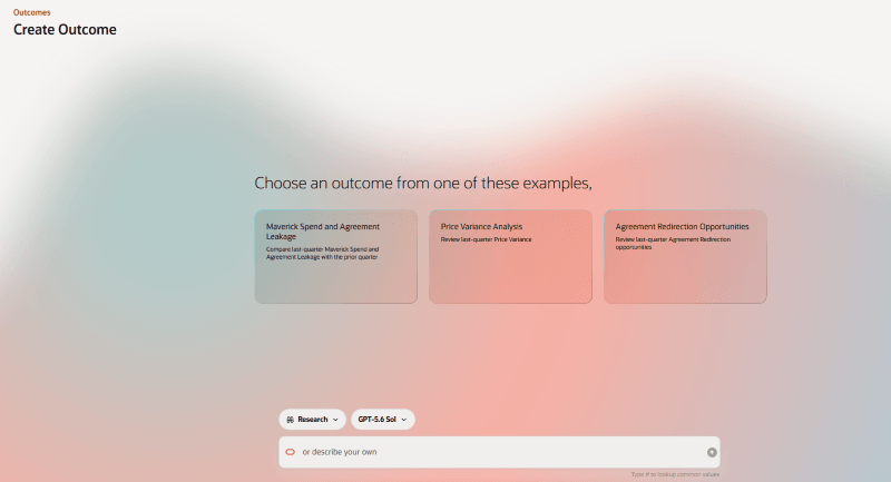 Procurement Spend Command Center Outcomes