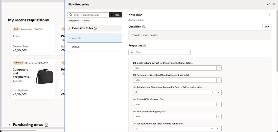 Configure Flow Properties using VB Studio
