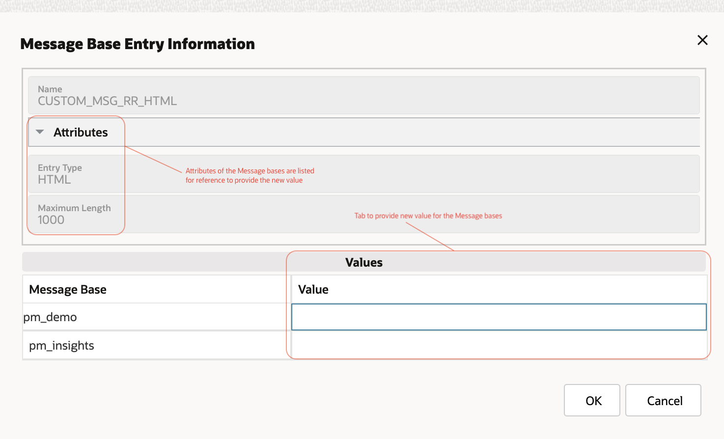 Message Bases Modify Popup 