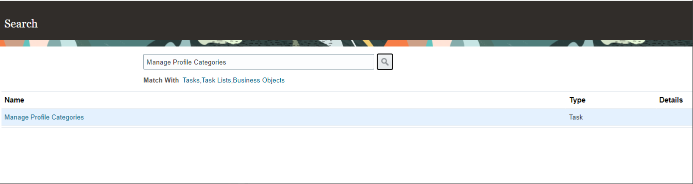 Add New Profile Option 