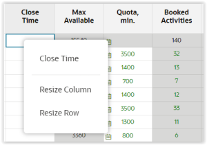 Quota Close Time Hint
