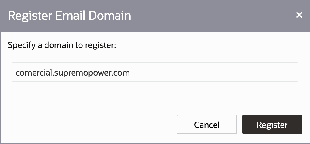 Register Domain