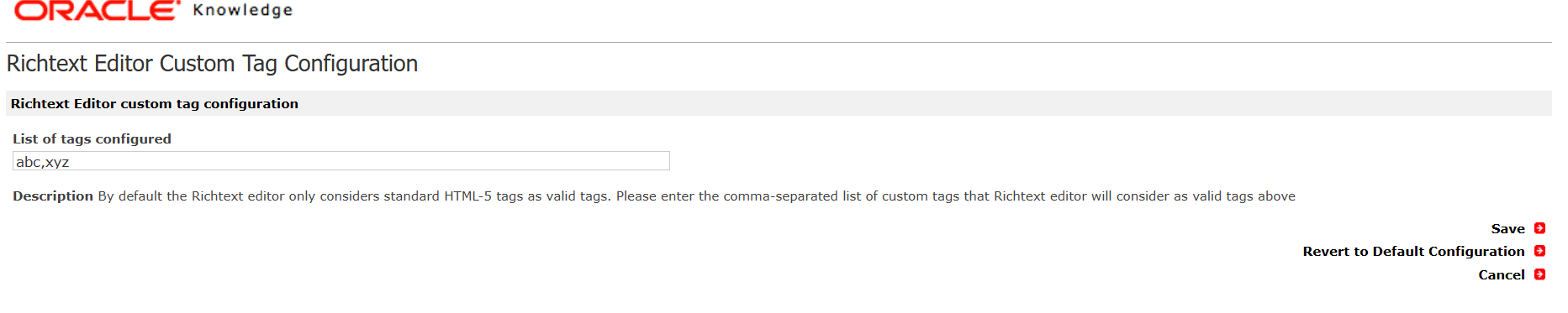 Custom Tag