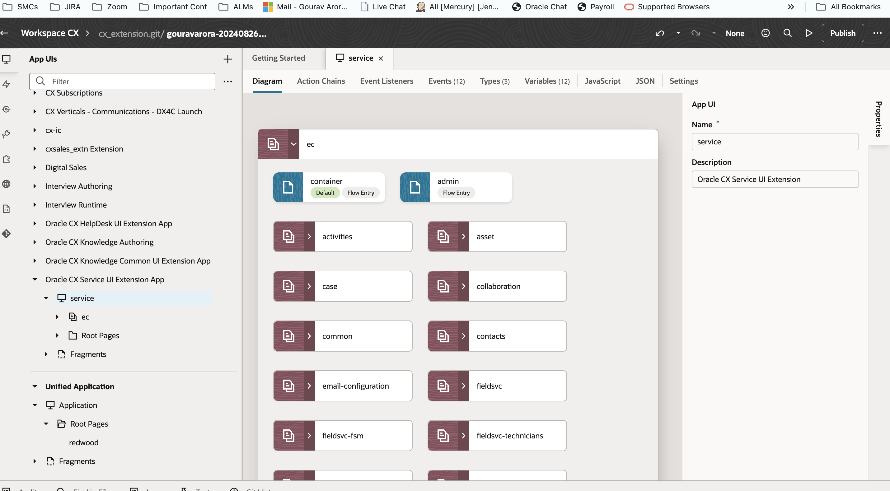 Service Application