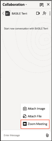Zoom Meeting Option
