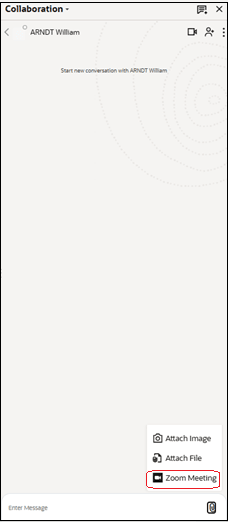 Zoom Meeting Option