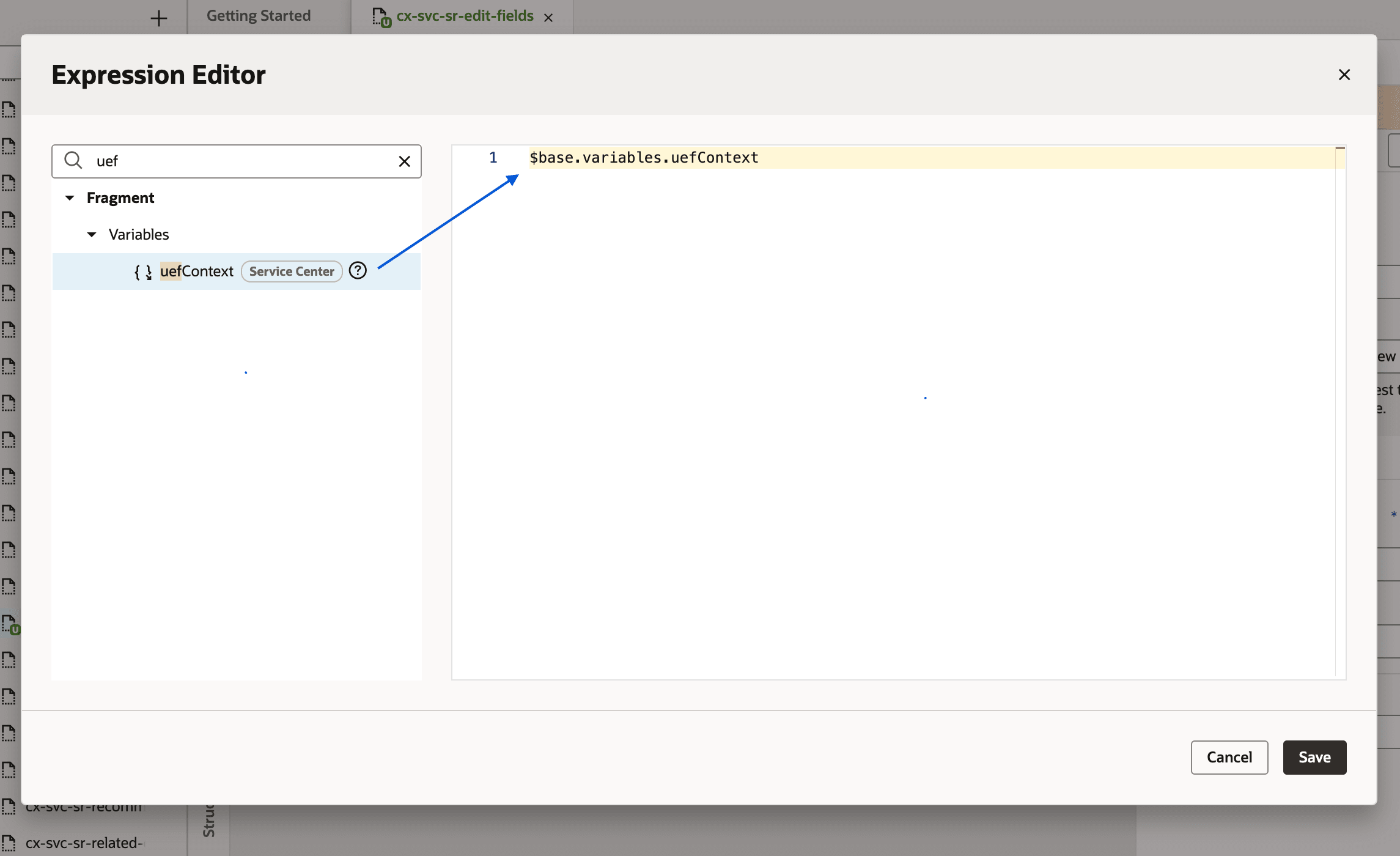 Expression Editor