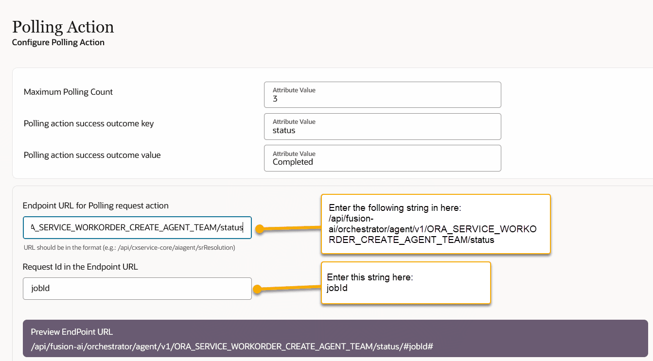 custom action for Service Work Order - screen3