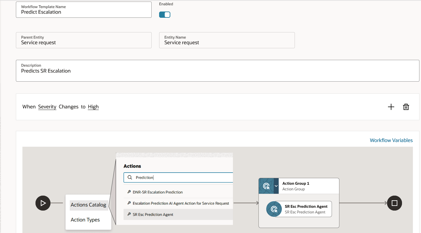 Escalation Prediction Workflow - Step1