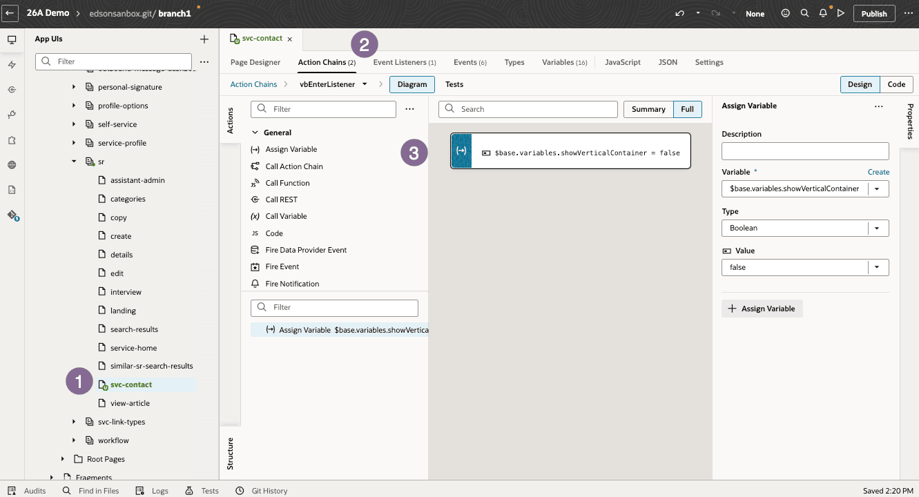 Enhanced Service Contact Page Layout Flexibility