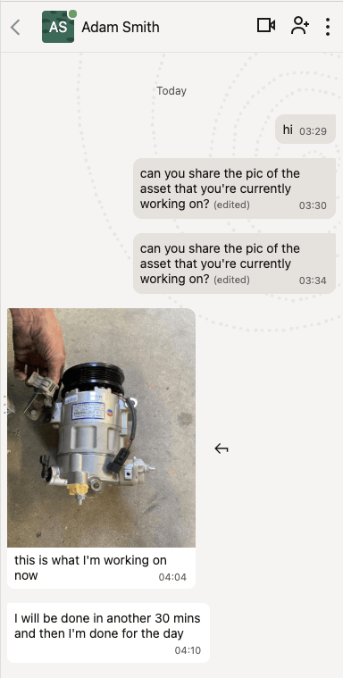 Attach Images in Reply to a Message