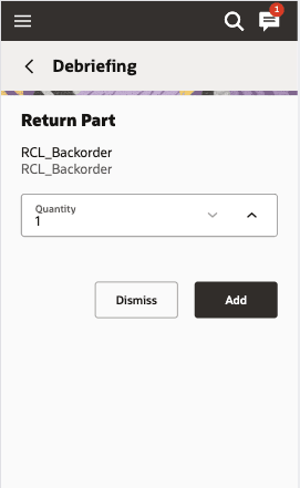 Return Part