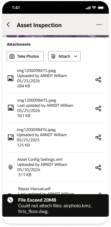 Validation - File is too large