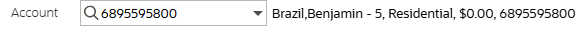 Example of Information String Shown Adjacent