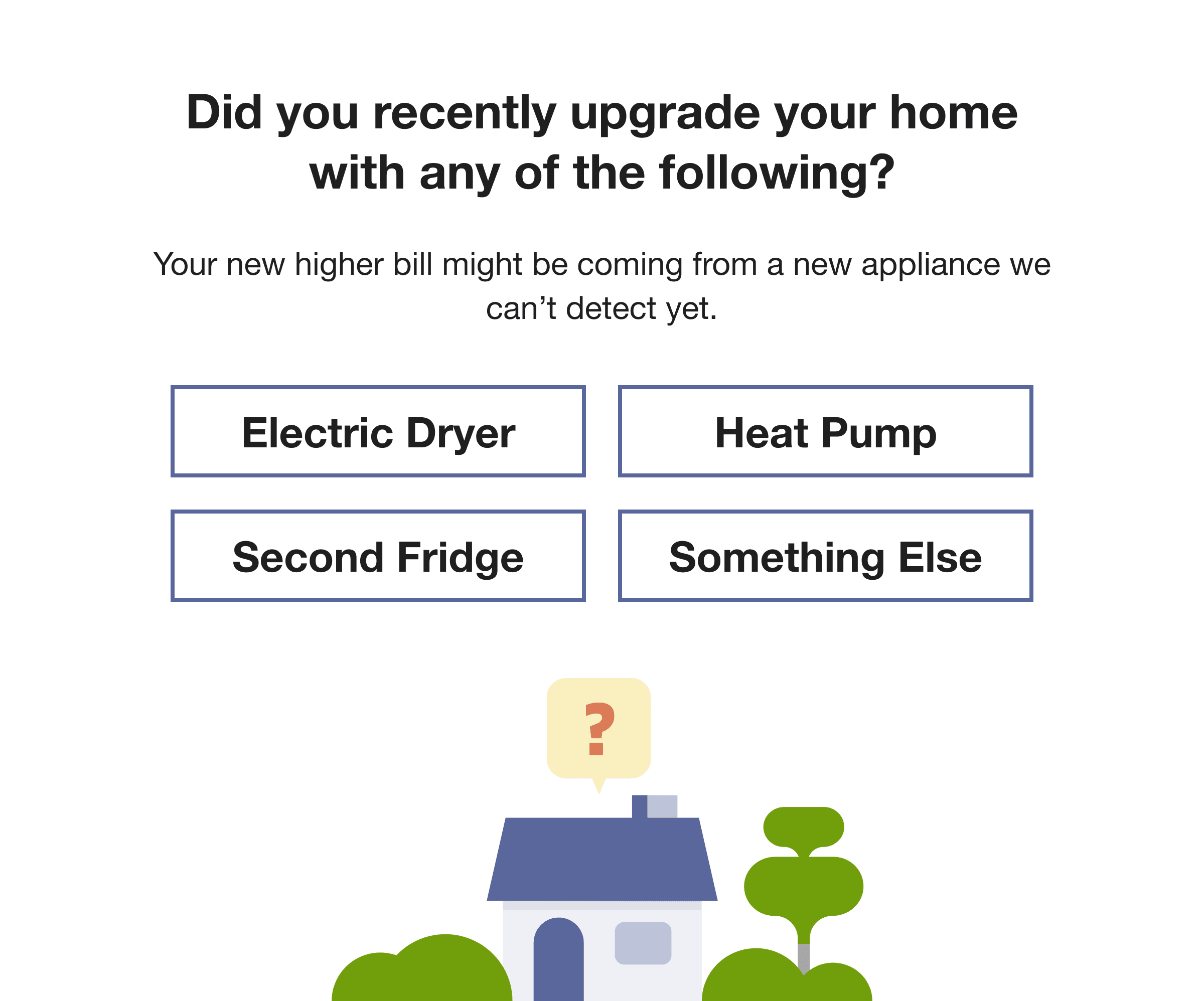 Home Energy Analysis Completion Module