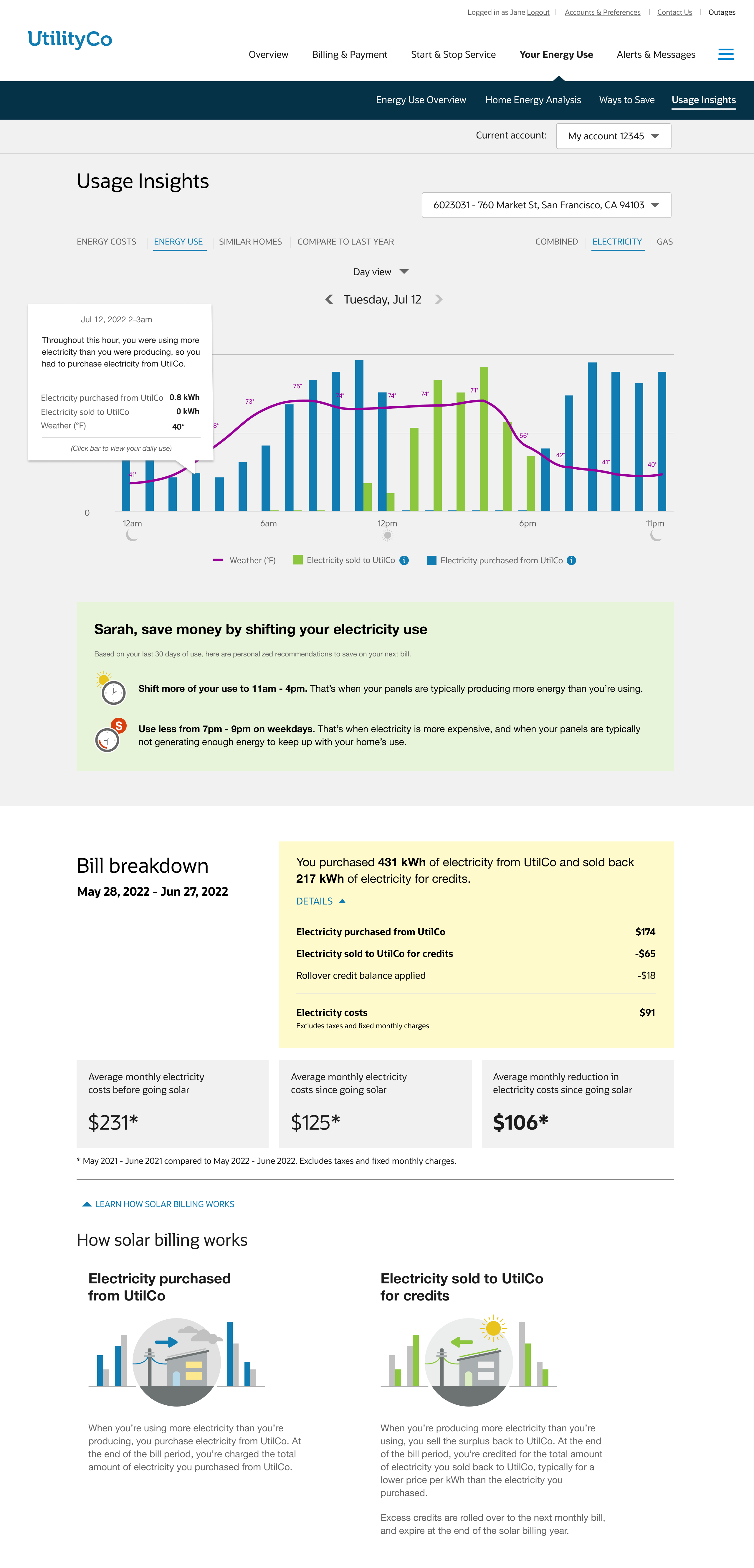 Data Browser for Net Billing