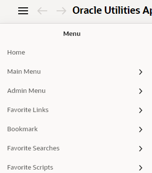 Single Menu Line Items - Favorites and Bookmarks