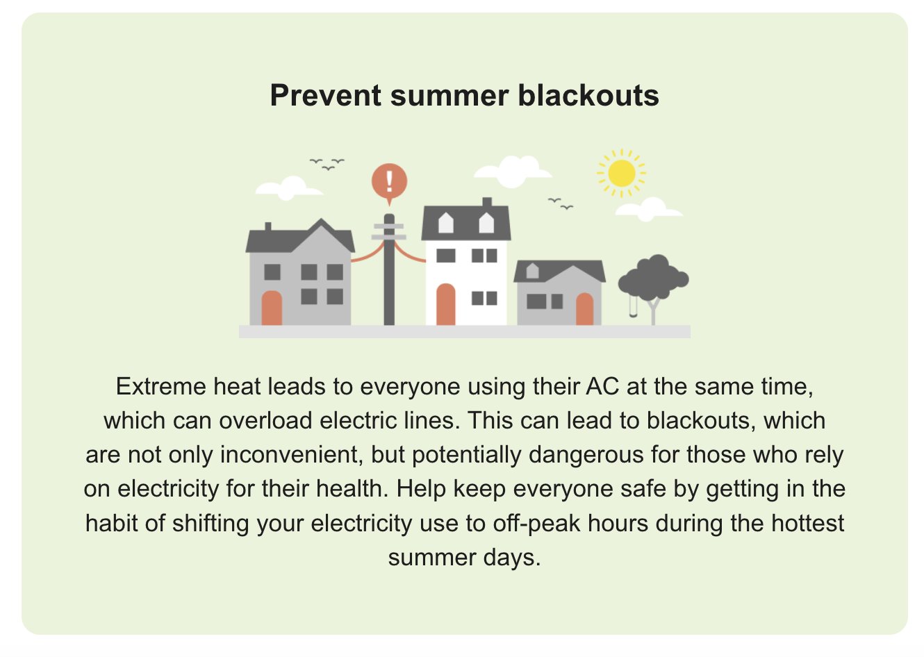Summer Blackouts