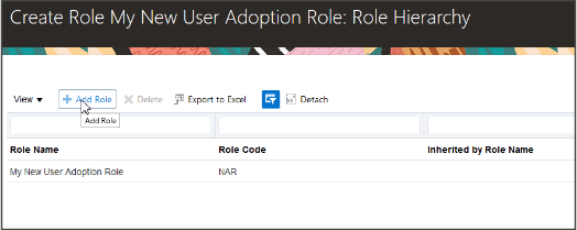 User adoption add role
