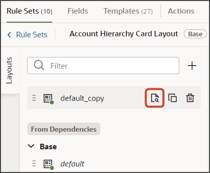 This is a screenshot of how to open a custom layout to make changes.