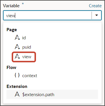 This screenshot illustrates the variable to select.