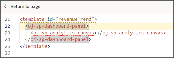 This screenshot illustrates the template tags to select.