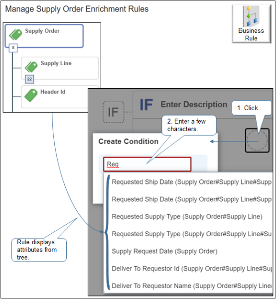 If you prefer not to use the tree, you can search directly in the If statement or Then statement