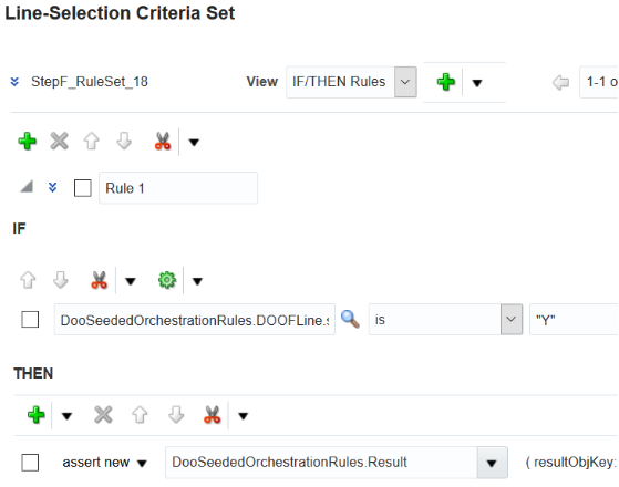 line selection rule