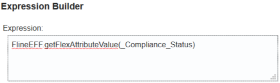 adding status in expression