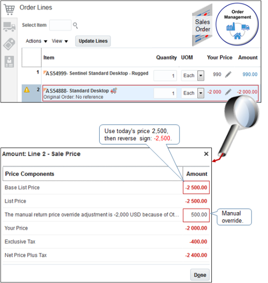 Example of enabling unreferenced returns
