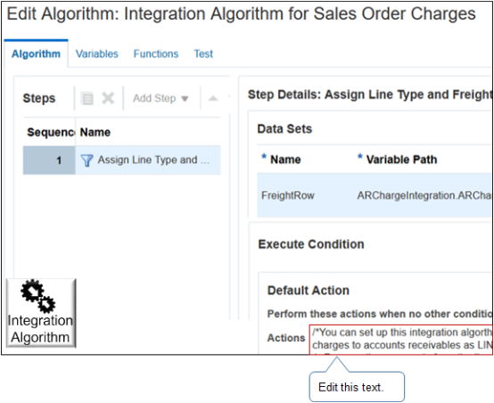 Editing the integration algorithm.