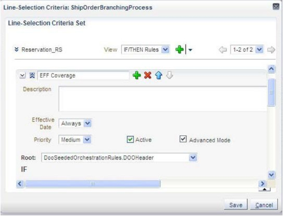 dialog Line-Selection Criteria