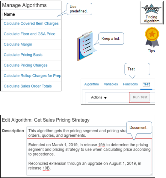 Tips for Managing Extended Algorithms