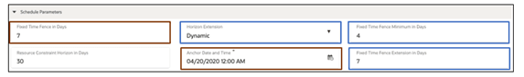 UI settings for the dynamic type description.